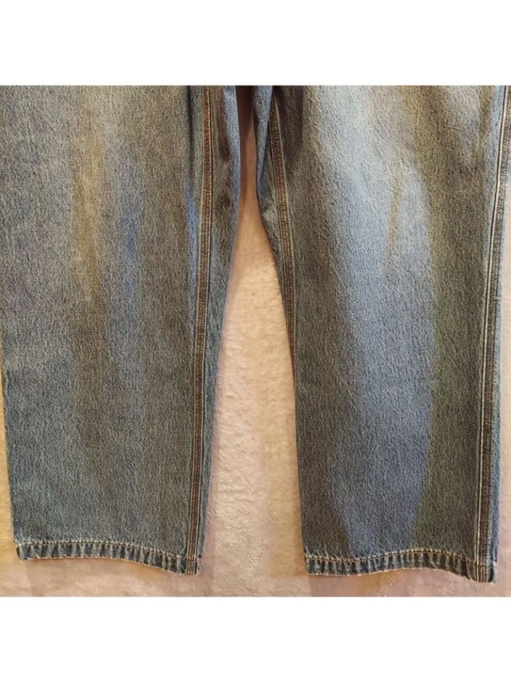 Duluth Trading Co  Jeans Mens 42x30 Measures 41x28 Hidden Gusset Relaxed rugged